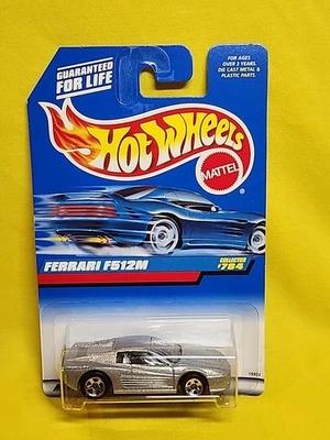 1997 HOT WHEELS Silver Ferrari F512M NOS NIP 🔥J - Image 1 of 4