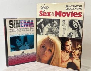 Sinema & Sex in the Movies Adult Cinema History Books Lot Turan Pascall 1970s - Bild 1 von 7