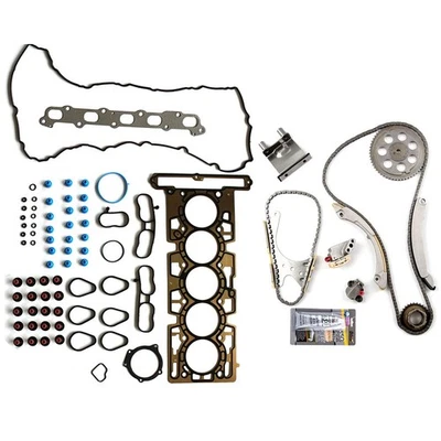 Juego de juntas de culata de kit de cadena de distribución para Chevrolet Colorado GMC Canyon 2004-2006 Foto 1 de 4