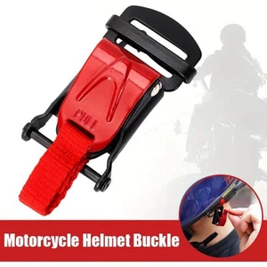 Motorcycle Helmet Speed Clip Quick Release Chin Strap Buckle Pull Button🔥DE - Bild 1 von 12