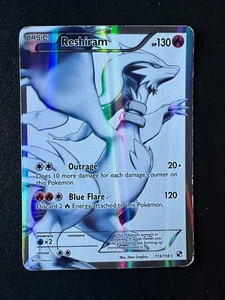 POKEMON TCG - BLACK & WHITE - RESHIRAM 113/114 HP - Picture 1 of 2