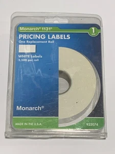 Monarch 1131 1-zeilig Preisetiketten 925074 weiß 2500/Rolle - Bild 1 von 4
