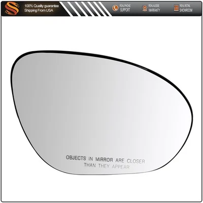 Espejo de puerta vidrio lado derecho cromado para Nissan Cube Juke 2011-2014 96366-1FC0A Foto 1 de 3