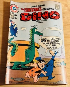 Cómic Charlton Comics The Flintstones Dino #5 agosto 1974 - Imagen 1 de 4