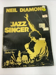 Neil Diamond: The Jazz Singer 1981-partituras/libro de canciones/voz/guitarra/en muy buen estado - Imagen 1 de 2