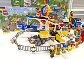 Lego 10244 Fairground Mixer Ride Carnival - Box & Instructions - 100% Complete!