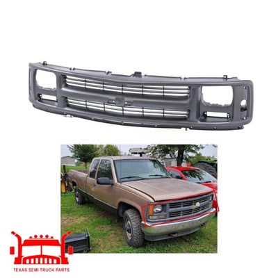 Fits for 1996-2002 Chevy Express Van 1500 2500 3500 Seal Beam Type Gray Grille Foto 1 de 4