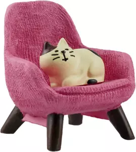 Miniature Cat Figurines with Small Sofa - Resin Mini Cat Figures, Kitten Miniatu - Picture 1 of 12