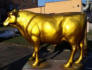 Mächtige XXL 3D😉 Skulptur als Stier oder als Bulle oder als Ochse lebensgroß ? - Bild 1 von 13