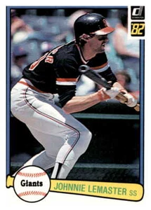 1982 Donruss Johnnie LeMaster 524 - Picture 1 of 2