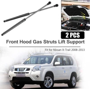 Front Hood Lift Support Struts Shocks Gas Springs Damper For Nissan X-Trail T31 - Picture 1 of 12