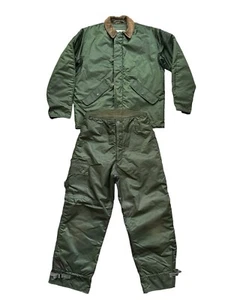 Vintage Extreme Cold Weather Impermeable Jacket and Pants Set Men’s Medium *read - Picture 1 of 14