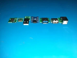 USB SOLDERING PCB DIY PHONE PORT REPAIR DIY TESTING CONNECTORS - Picture 1 of 12