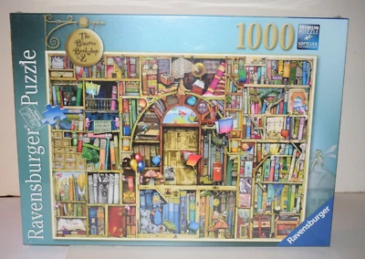 Ravensburger 19314 Bizarre Bookshop No. 2 - 1000 Pieces NEW Sealed - Image 1 of 3