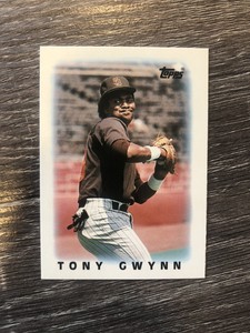 1986 Topps Baseball Major League Leaders #65 Tony Gwynn - San Diego Padres