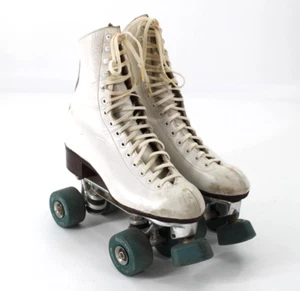 Vintage Riedell 220 Red Wing Sure Grip Century Precision Roller Skates Size 6 - Picture 1 of 14