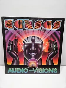 KANSAS on LP " AUDIO-VISIONS " rock, hard rock - Picture 1 of 13