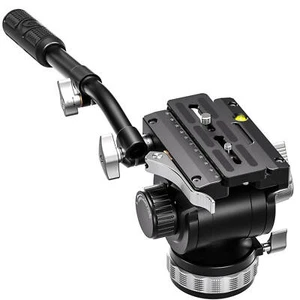 Leofoto BV-20 75mm Base Video Fluid Head with Arca PU-130D Plate - Picture 1 of 8