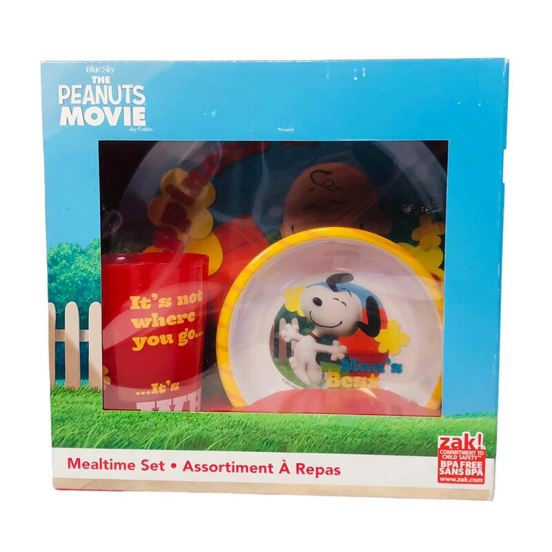 The Peanuts Movie Mealtime Set By Zak