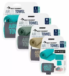 Sea to Summit AirLite Towel Dry Plus XXS | S | M | L - Baltic | Desert | Sage - Picture 1 of 8
