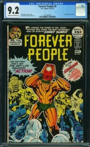 FOREVER PEOPLE # 5 Awesome JACK KIRBY! NICE! CGC 9.2 4122008018 - Picture 1 of 1