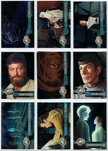 STAR TREK CINEMA 2000 PARALLEL FOIL CARD SINGLES 1-65 - Picture 1 of 1