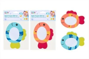 Baby Badewanne Erste Schritte Schwimmende Fische Schaum Spiegel Dusche Schwimmen Wasser Aktivität - Bild 1 von 16