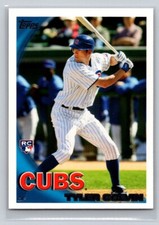 2010 Topps #326 Tyler Colvin     RC Chicago Cubs Card