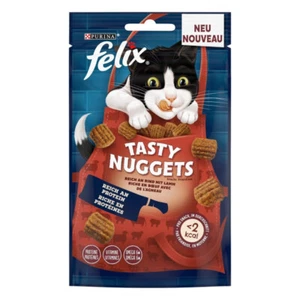 Felix Tasty Nuggets Katzensnack Reich an Rind mit Lamm 180 g Katzenfutter - Bild 1 von 1