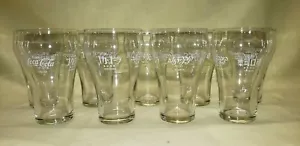 9 Original COCA COLA Multilingual Glass Arabic Hebrew Chinese Japan English - Picture 1 of 8