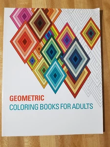 GEOMETRIC COLORING BOOKS FOR ADULTS - Picture 1 of 5
