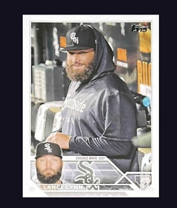 LANCE LYNN 2023 Topps Series 2 White Sox SSP Gold Mirror Image Variation Card - Picture 1 of 2
