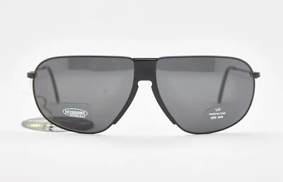 Missoni M411/S Vintage Sunglasses Nos Made in Italy 80s Sport Black Safilo lens - Immagine 1 di 4