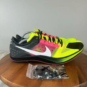 Nike ZoomX Dragonfly XC Cross-Country Spikes Volt/Black Men’s Size 13 DX7992-700 - Picture 1 of 8
