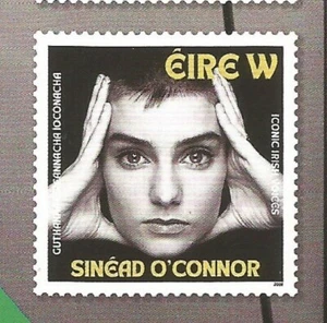 2024 IRELAND 12TH ISSUE ICONIC IRISH VOICES ~ SINEAD O'CONNOR W STAMP - Picture 1 of 1