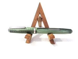 Vintage Esterbrook Green Double Jewel Lever Fill Fountain Pen w/2556 Nib       - Picture 1 of 7