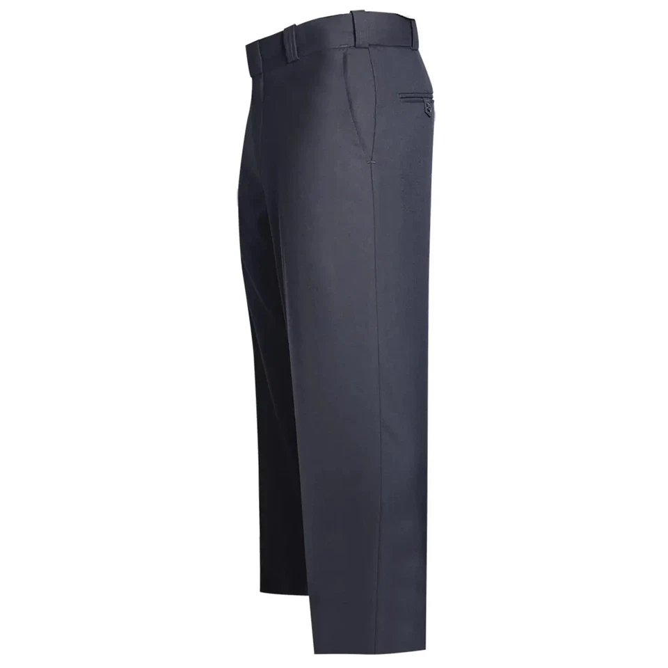 NEW MENS FLYING CROSS 38200 SIZE 28 UNHEMMED POLYESTER PANTS LAPD NAVY - Image 1 of 1