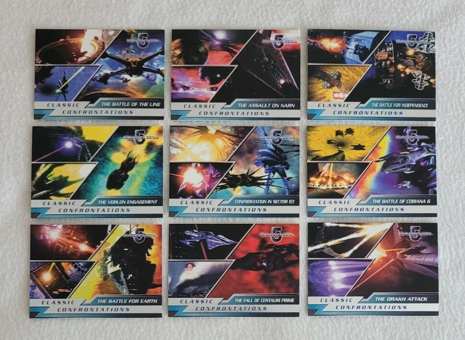 Rittenhouse Archives The Complete Babylon 5 Classic Confrontations Card Set  - Image 1 of 1