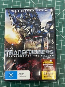 Transformers Revenge of the Fallen Megan Fox 2 Disc PAL DVD R4 - Picture 1 of 1