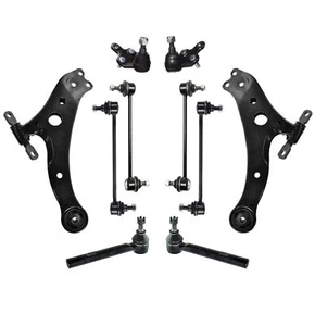 10 New Pc Control Arms Outer Tie Rod Ends Front & Rear Sway Bar for Lexus Toyota - Picture 1 of 12