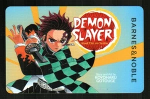 BARNES & NOBLE Demon Slayer, Anime ( 2022 ) Gift Card ( $0 ) - Picture 1 of 2