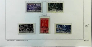 ITALIA - COLONIA - CASTELROSSO FERRUCCI serie cpl usata (VP021) - Imagen 1 de 1
