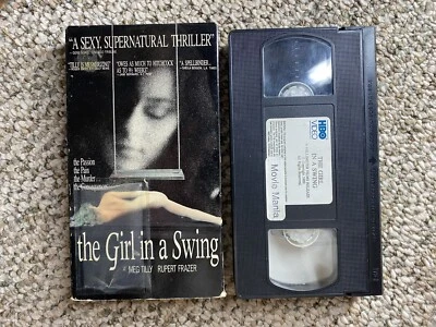 The Girl In A Swing VHS, 1989, A Millimeter Films Release, HTF OOP, Psychic - Image 1 of 4