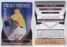 2011 Donruss Elite Extra Edition Prospects Blue Status Die-Cut /100 Erik Johnson