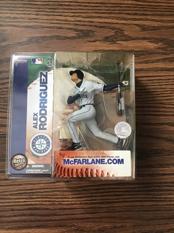McFARLANE SPORTSPICKS MLB SERIES 6 ALEX RODRIGUEZ RETRO MARINERS CHASE FIGURE Cover