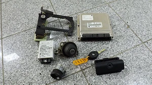 BMW E39 525d Limousine Motorsteuergerät mit Schlosssatz Schaltgetriebe Bj.2002 - Bild 1 von 5