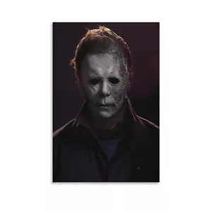 Halloween Kills - Michael Myers Mask PosterCanvas Art Wall Painting Poster Print - Picture 1 of 10
