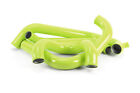 Perrin Performance Neon Yellow Boost Tube Kit Piping Black Coupler For 15-20 Sti