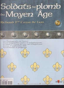 SOLDATS DE PLOMB DU MOYEN AGE N°07 RICHARD COEUR DE LION / PLANTAGENETS / ARSOUF - Picture 1 of 3