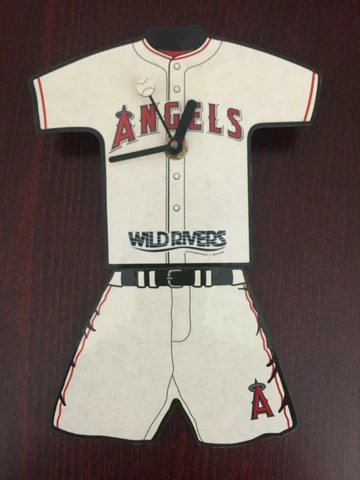 Anaheim Angels Baseball Jersey Clock SGA May 2007 MLB Cover